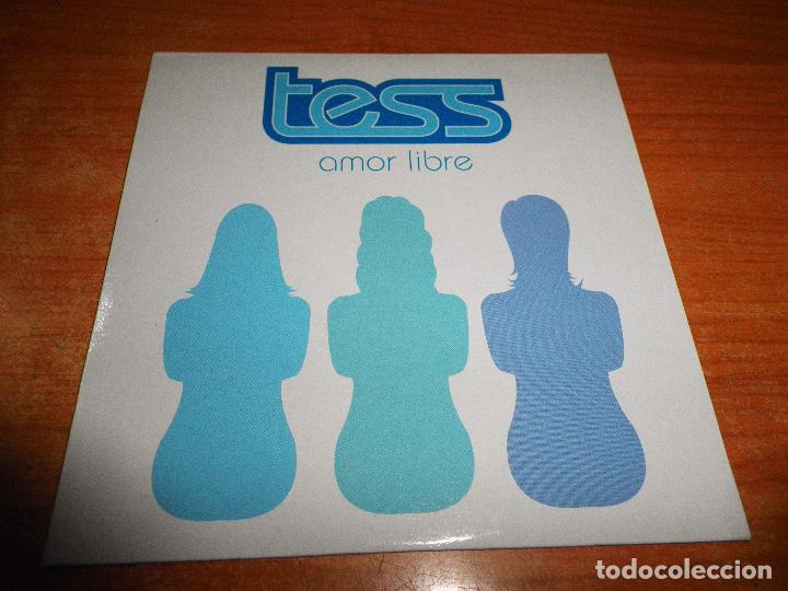 CD di Musica: TESS Amor libre CD SINGLE PROMO CARTON 2004 PABLO PINILLLA AL SALIR DE CLASE 1 TEMA