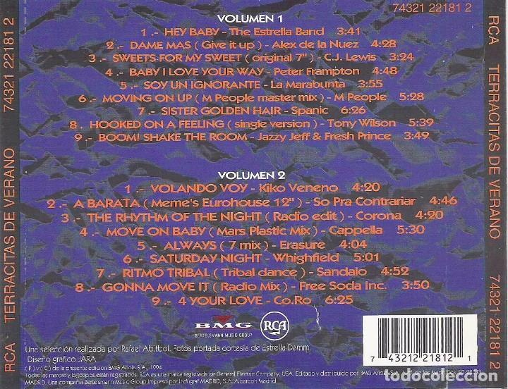 CDs de m&uacute;sica: terracitas de verano (1994) - Foto 2
