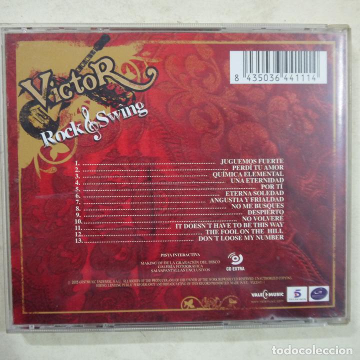CDs de m&uacute;sica: VICTOR - ROCK & SWING - CD 2005 - Foto 2