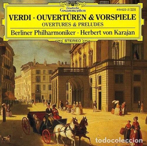 CDs de m&uacute;sica: Verdi - Overtures & Preludes - Karajan - Foto 1