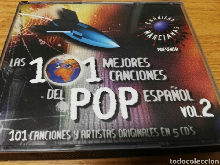 evitar Álbum de graduación cavar 5cd's - las 101 mejores canciones del pop españ - Comprar CD de Música Pop  Segunda Mano y Nuevo en todocoleccion - 75212623