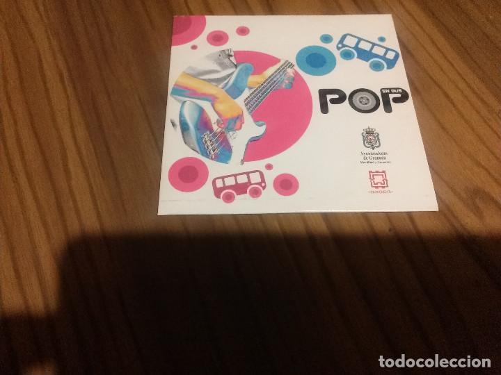 Musik-CDs: POP EN BUS. EN CART&Oacute;N CD RECOPILATORIO CON BANDAS GRANADINAS. BUEN ESTADO. C