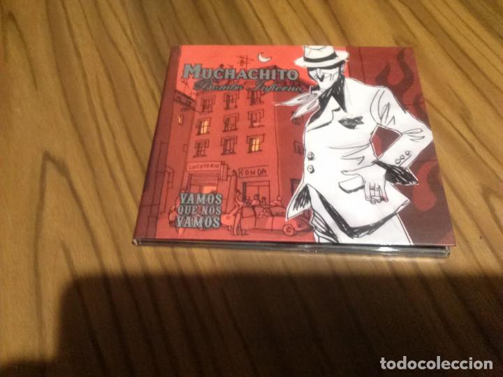 Music CDs: MUCHACHITO BOMBO INFIERNO. VAMOS QUE NOS VAMOS. DIGIPACK CON 13 TEMAS. BUEN ESTADO. RARO