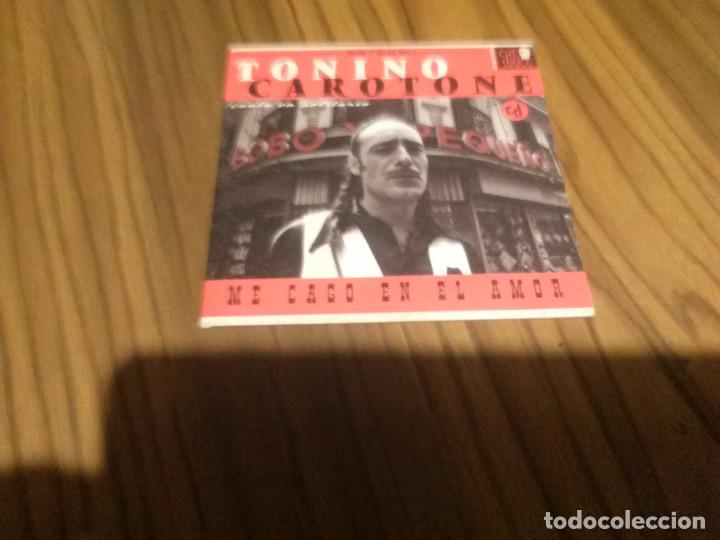 Musik-CDs: TONINO CARATONE. ME CAGO EN EL AMOR. CD PROMO EN CART&Oacute;N CON 4 TEMAS. BUEN ESTADO. RARO