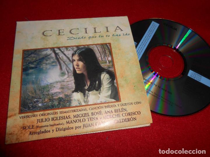 CDs de m&uacute;sica: CECILIA DESDE QUE TU TE HAS IDO DE EVA SOBREDO CD SINGLE 1996