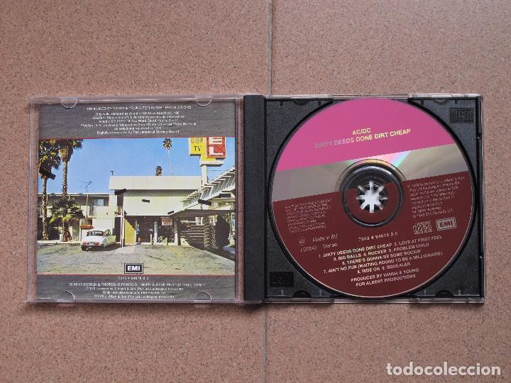 CDs de m&uacute;sica: AC/DC - DIIRTY DEEDS DONE DIRT CHEAP - CD - Foto 2