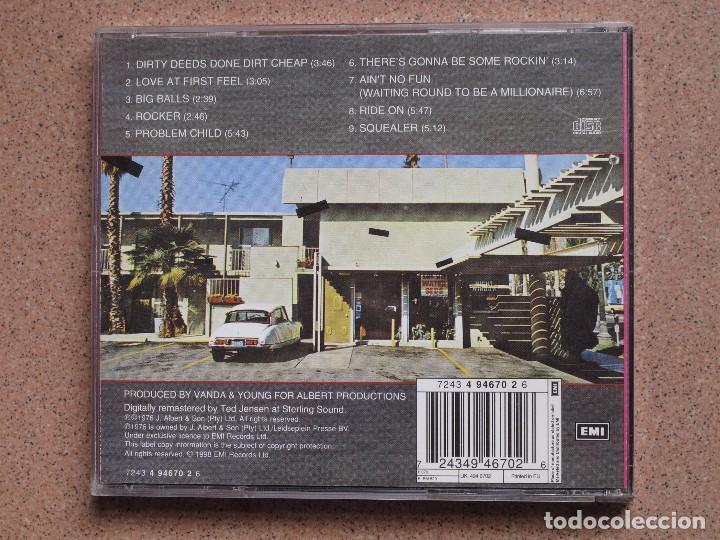 CDs de m&uacute;sica: AC/DC - DIIRTY DEEDS DONE DIRT CHEAP - CD - Foto 3