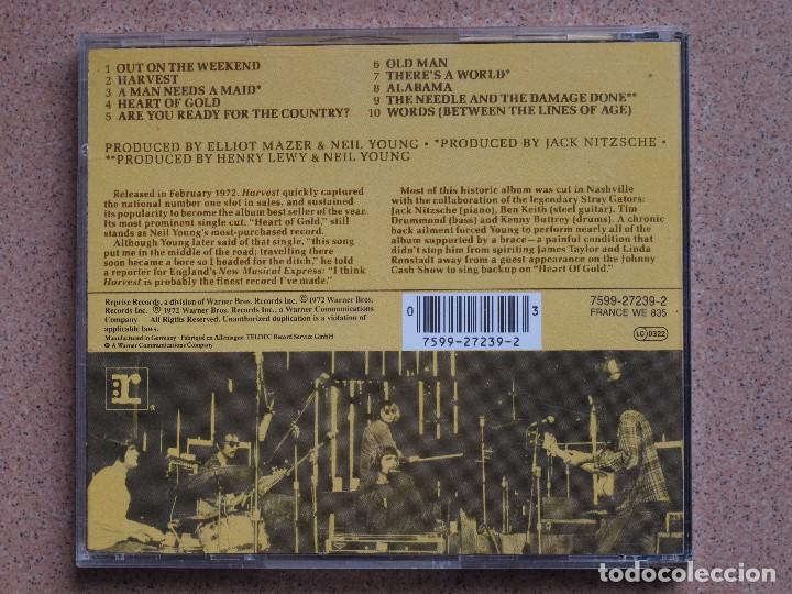 CDs de m&uacute;sica: NEIL YOUNG - HARVEST- CD - Foto 3