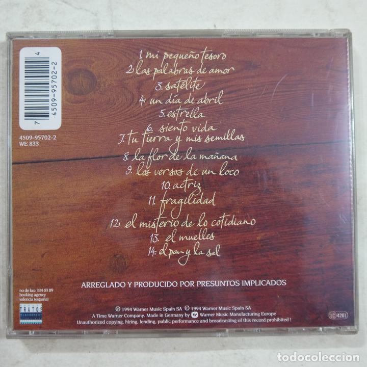 CDs de m&uacute;sica: PRESUNTOS IMPLICADOS - EL PAN Y LA SAL - CD 1994 - Foto 2