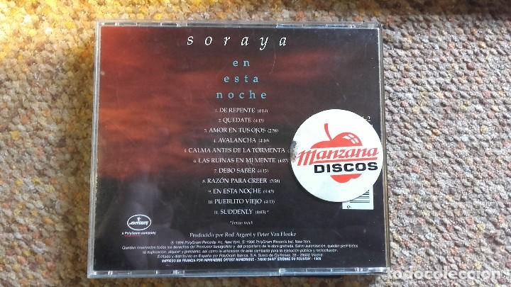 CDs de m&uacute;sica: Soraya , En Esta Noche , CD - Foto 2
