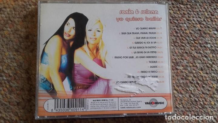 CDs de m&uacute;sica: Sonia y Selena , Yo Quiero Bailar , CD - Foto 2