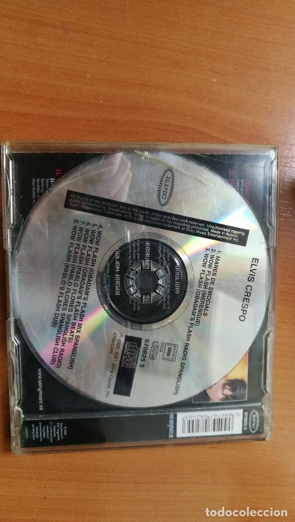 CDs de m&uacute;sica: ELVIS CRESPO WOW FLASH! - THE REMIXES CD 2001 - Foto 2