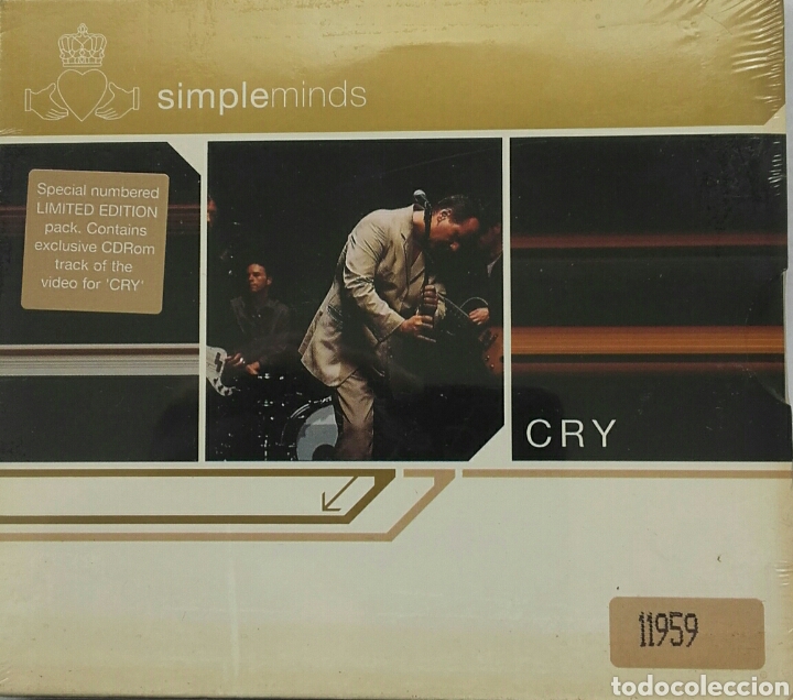 CDs de m&uacute;sica: SIMPLE MINDS CRY - Foto 1