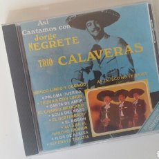 CDs de Música: (SEVILLA) CD JORGE NEGRETE Y TRÍO CALAVERAS