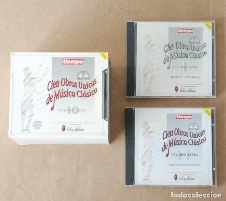 CD de M&uacute;sica: CIEN OBRAS &Uacute;NICAS M&Uacute;SICA CL&Aacute;SICA 12 CD&acute;S - COLECCI&Oacute;N REVISTA TIEMPO COMPLETA