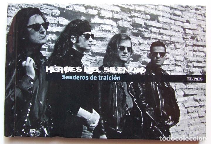 CDs de m&uacute;sica: HEROES DEL SILENCIO  LIBRO CD SENDEROS DE TRAICI&Oacute;N - Foto 1
