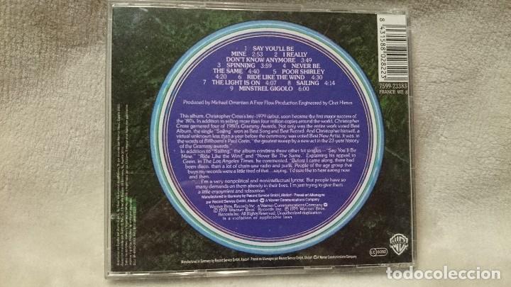 CDs de m&uacute;sica: CHISTOPHER CROSS - Foto 2
