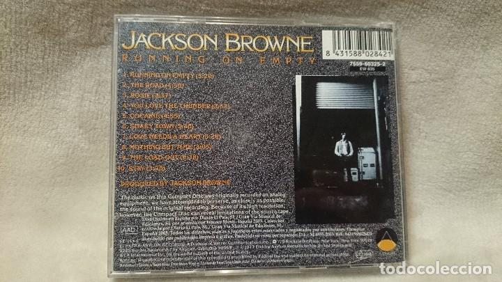 CDs de m&uacute;sica: JACKSON BROWNE, RUNNIG ONDA EMPTY - Foto 2