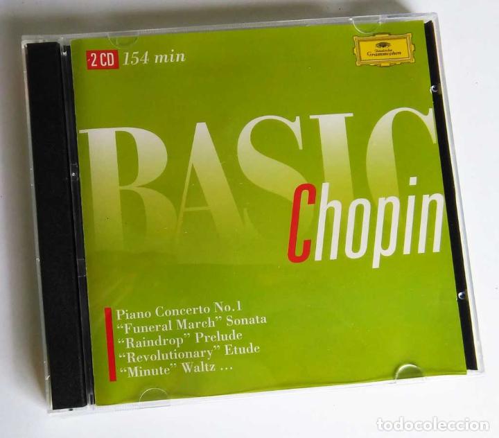 CDs de m&uacute;sica: basic Chopin. 2 cds con lo mejor de su obra.