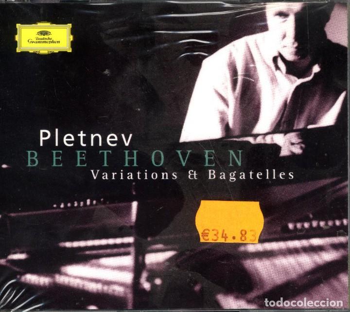 CDs de M&uacute;sica: PLETNEV BEETHOVEN  VARIATION Y BAGATELLES 2CDs PRECINTADO