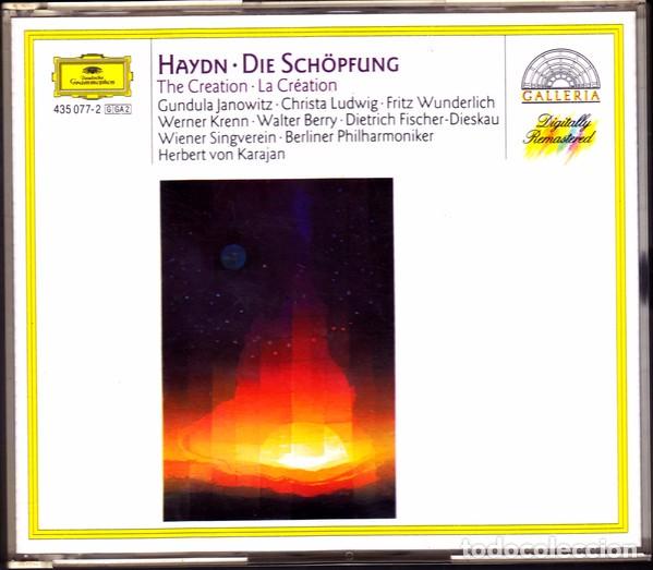 CDs de m&uacute;sica: Hayden - The Creation - Karajan - 2xCD - Foto 1
