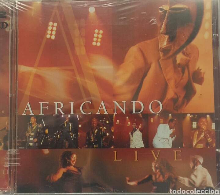 CDs de m&uacute;sica: AFRICANDO LIVE - Foto 1