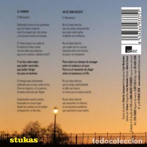 CDs de m&uacute;sica: STUKAS - AL CAMINAR / NO S&Eacute; C&Oacute;MO DECIRTE (CD single) 2016 - Foto 2
