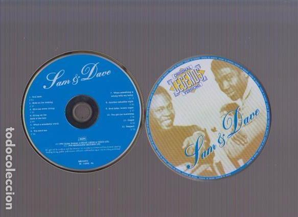 CDs de m&uacute;sica: SAM & DAVE - LEGENDS / ORIGINAL VERSIONS - MCPS DIGITAL AUDIO 1996 - Foto 1