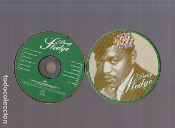 CDs de m&uacute;sica: PERCY SLEDGE - LEGENDS / ORIGINAL VERSIONS - MCPS DIGITAL AUDIO 1996 - Foto 1