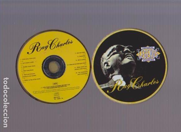CDs de m&uacute;sica: RAY CHARLES - LEGENDS / ORIGINAL VERSIONS - MCPS DIGITAL AUDIO 1996 - Foto 1