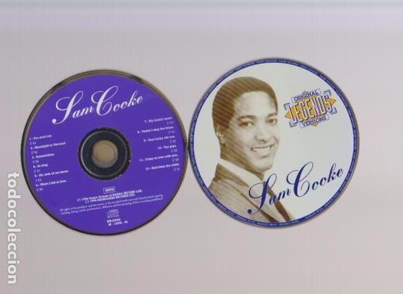 CDs de m&uacute;sica: SAM COOKE - LEGENDS / ORIGINAL VERSIONS - MCPS DIGITAL AUDIO 1996 - Foto 1