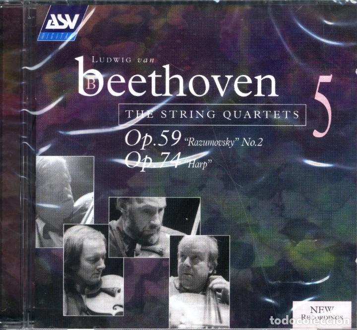 CDs de m&uacute;sica: BEETHOVEN THE STRING QUARTETS -5 THE LINDSAYS - Foto 1