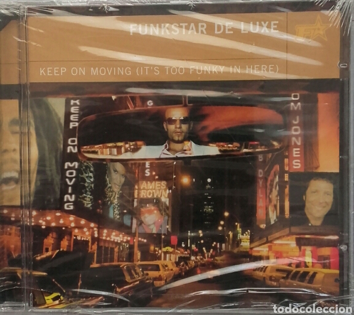 CDs de m&uacute;sica: FUNKSTAR DE LUXE KEEP ON MOVING ( ITS TOO FUNKY IN HERE ) - Foto 1