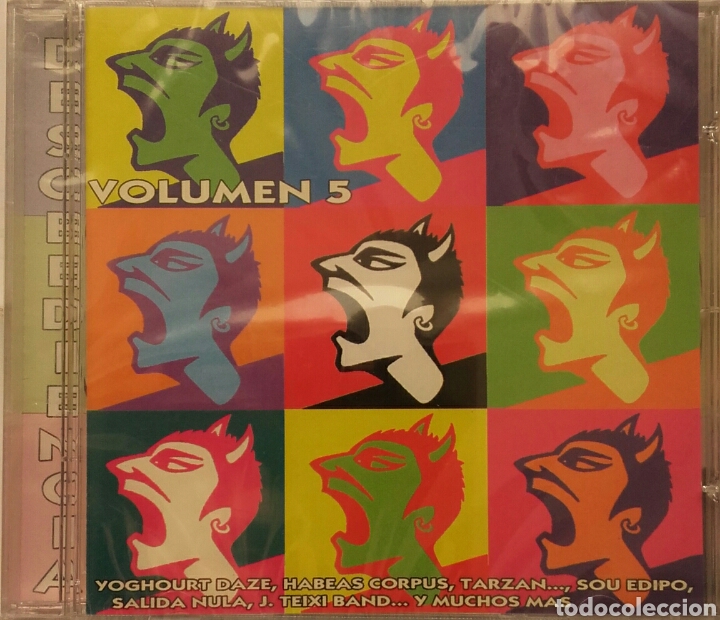 CDs de m&uacute;sica: DESOBEDIENCIA VOLUMEN 5