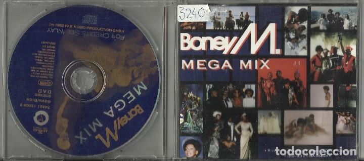 CDs de m&uacute;sica: BONEY M. MEGA MIX CD 1992.RAREZA - Foto 1