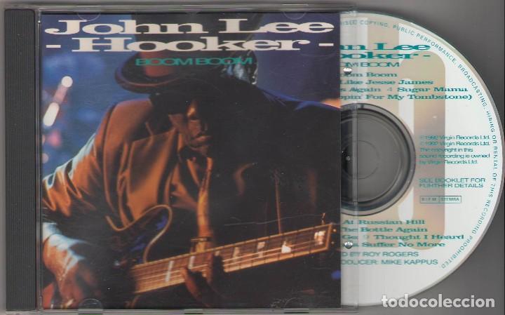 CDs de m&uacute;sica: CD JOHN LEE HOOKER - BOOM BOOM - Foto 1