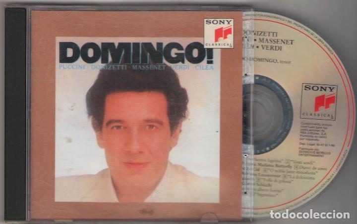 CDs de m&uacute;sica: CD DOMINGO! PLACIDO DOMINGO - Foto 1