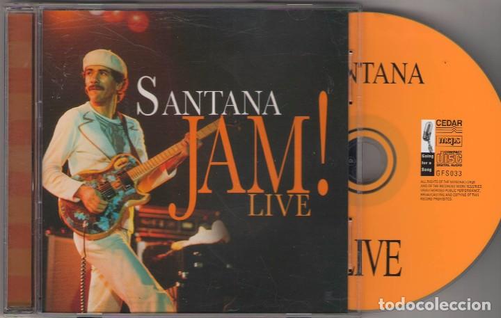 CDs de m&uacute;sica: CD	SANTANA JAM! LIVE - SANTANA - Foto 1
