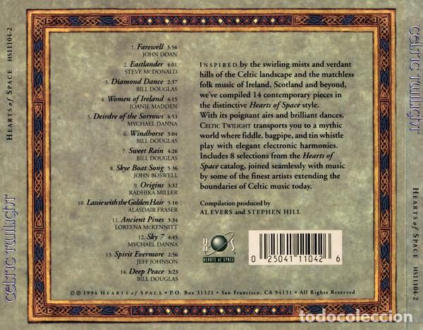 CDs de m&uacute;sica: CD CELTIC TWILIGHT (1994) EDIC USA - Foto 2