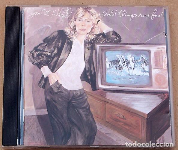 CDs de m&uacute;sica: JONI MITCHELL - WILD THINGS RUN FAST (CD) 1982 - Foto 1