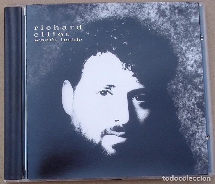 CDs de m&uacute;sica: RICHARD ELLIOT - WHATS INSIDE (CD) 1990 - Foto 1