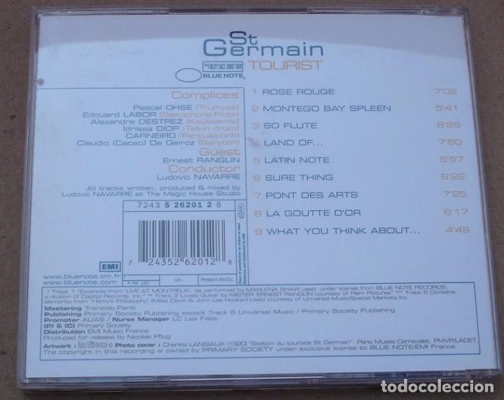 CDs de m&uacute;sica: ST GERMAIN - TOURIST (CD) 2000 - Foto 3