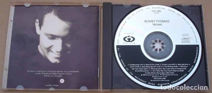 CDs de m&uacute;sica: KENNY THOMAS - VOICES (CD) 1991 - Foto 2