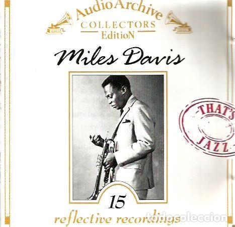 CDs de m&uacute;sica: CD MILES DAVIS - 15 REFLECTIVE RECORDINGS - Foto 1