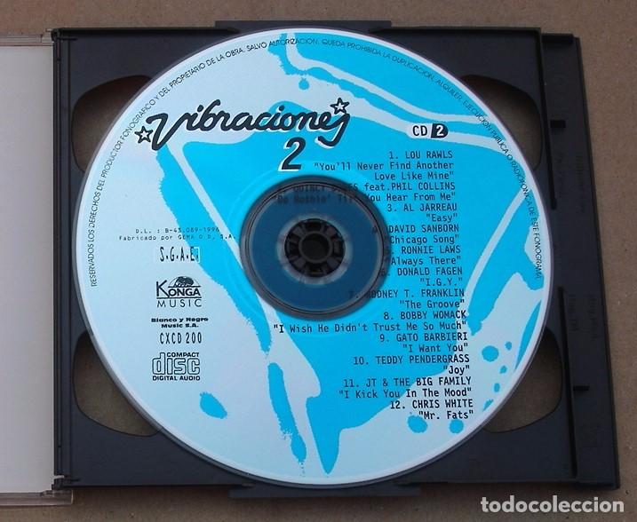 CDs de m&uacute;sica: VIBRACIONES 2 - VARIOS (2 CD) 1996 - Foto 3