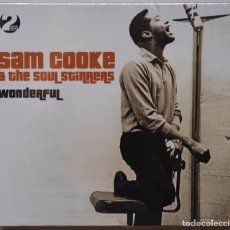 CDs de Música: SAM COOKE & THE SOUL STIRRERS ‎– WONDERFUL. RECOPILATORIO DE 2 CDS NUEVOS RETRACTILADOS.