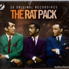 CDs de Música: THE RAT PACK ‎– 50 ORIGINAL RECORDINGS. RECOPILATORIO DE 2 CDS NUEVOS RETRACTILADOS.