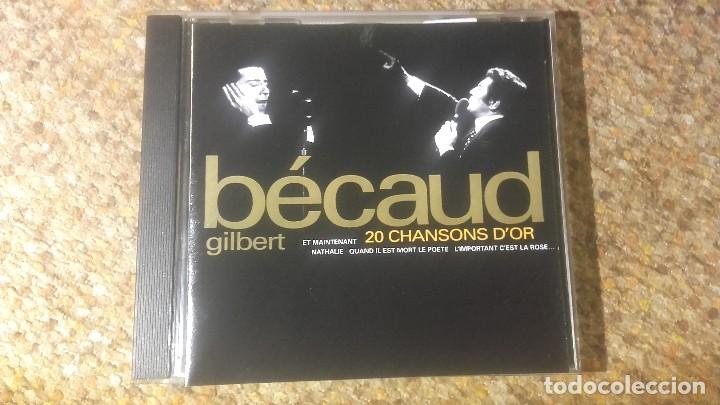 CDs de m&uacute;sica: Gilbert B&eacute;caud , 20 Chansons Dor , CD - Foto 1