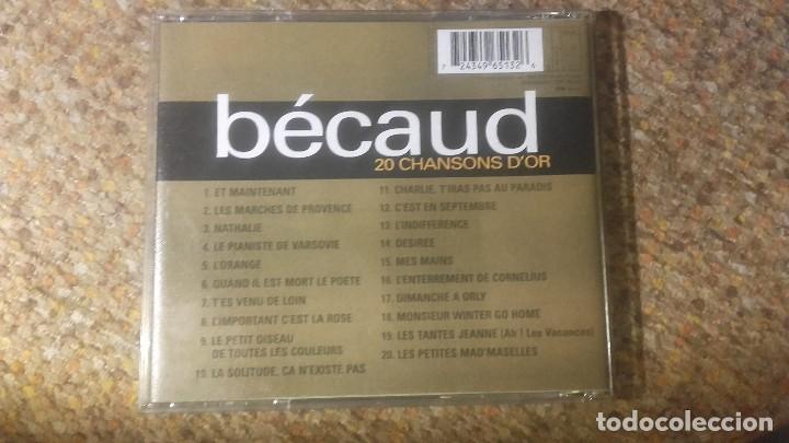 CDs de m&uacute;sica: Gilbert B&eacute;caud , 20 Chansons Dor , CD - Foto 2