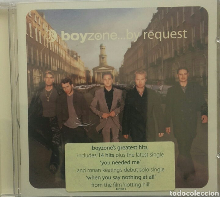 CDs de m&uacute;sica: BOYZONE .... BY REQUEST - Foto 1
